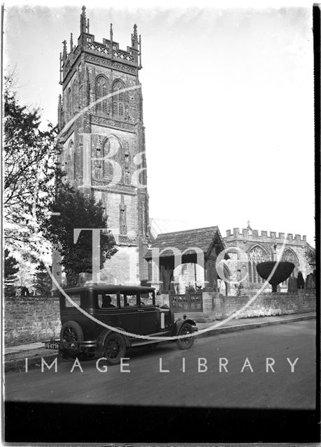 St. Mary's Church, Huish Escopi, Weston Zoyland, Langport, Somerset 1931