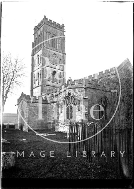 Weston Zoyland Church, Somerset 1931