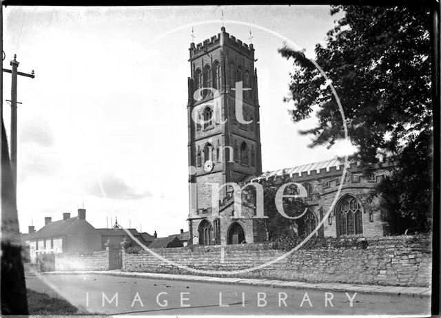 Weston Zoyland Church, Somerset 1931