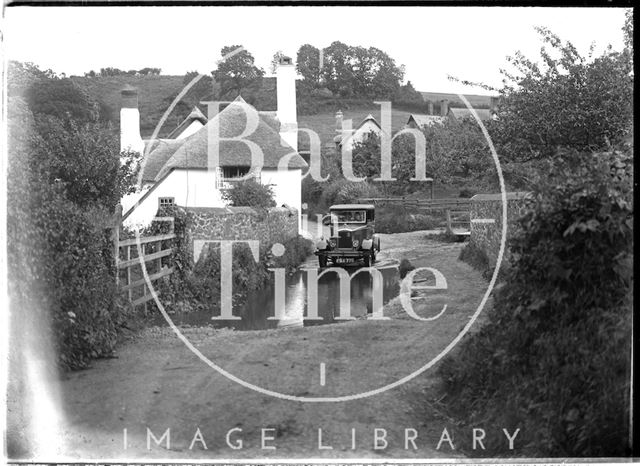 Ford in a village near Minehead, Somerset 1932