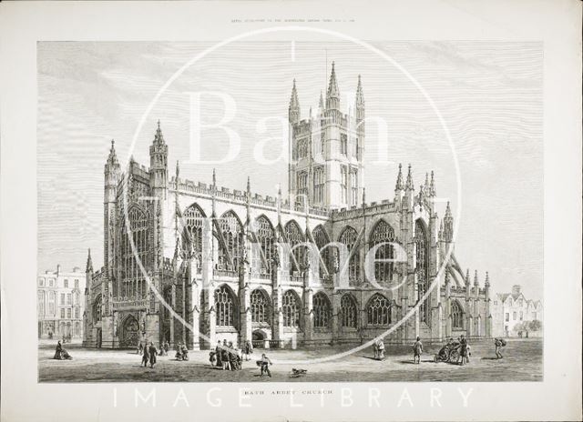 Bath Abbey Church 1878