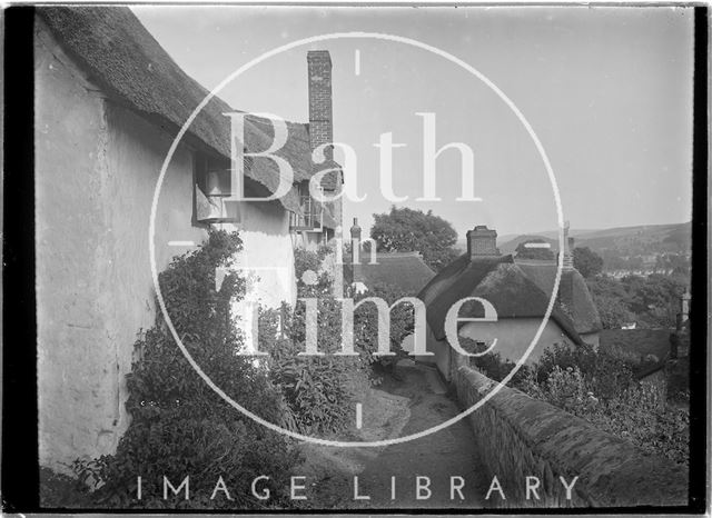 View from church, Minehead, Somerset c.1907