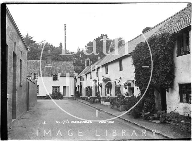 Quirke's Almshouses, Minehead, Somerset No. 3 c.1907