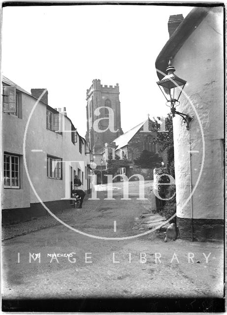 View of St. Michael's Church, Minehead, Somerset No. 7 c.1907