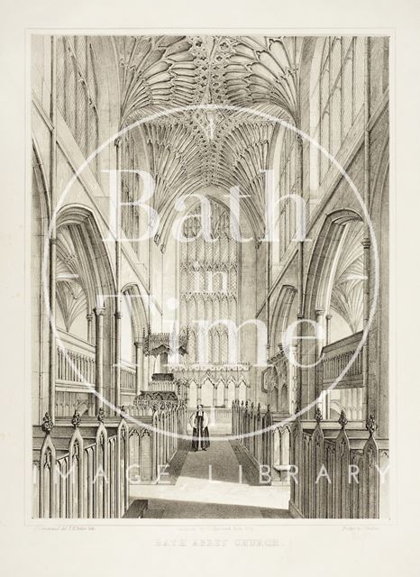 Bath Abbey Church 1851