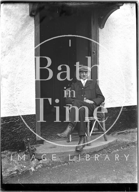 Portrait of a gentleman, Minehead, Somerset c.1915