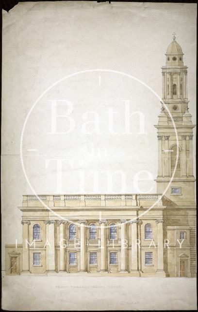 Proposed Design of St. Michael's Church, Bath c.1740