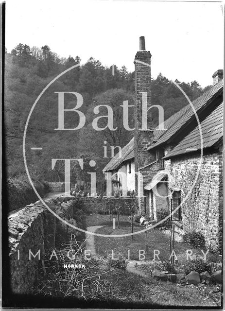 Cottage in Horner near Minehead, Somerset c.1907