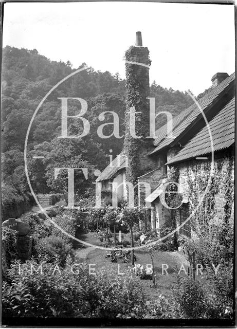 Cottage in Horner near Minehead, Somerset c.1907