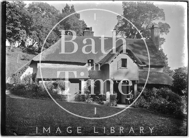 Thatched Cottage, Selworthy Green near Minehead, Somerset c.1912