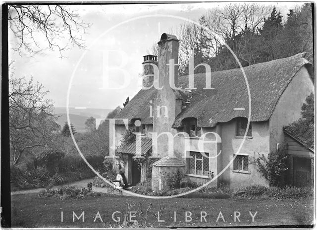 Thatched Cottage, Selworthy Green near Minehead, Somerset c.1912