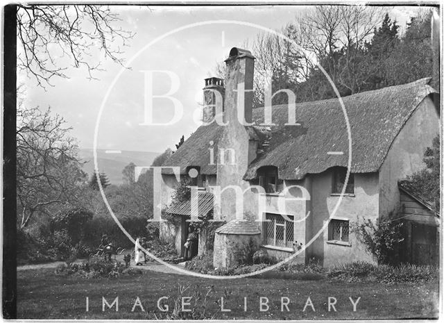 Thatched Cottage, Selworthy Green near Minehead, Somerset c.1912