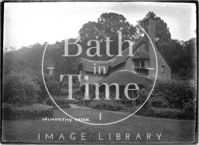 Thatched Cottage, Selworthy Green near Minehead, Somerset c.1912