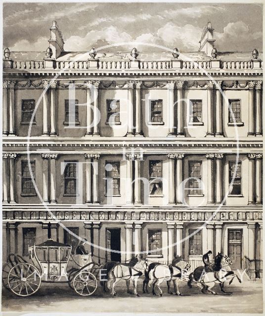 Gainsborough's House, The Circus, Bath c.1858