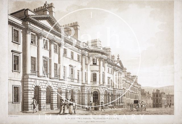 Somerset Buildings, Milsom Street, Bath 1788