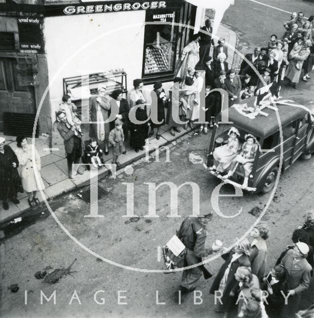 Parade in Larkhall, Bath 1952