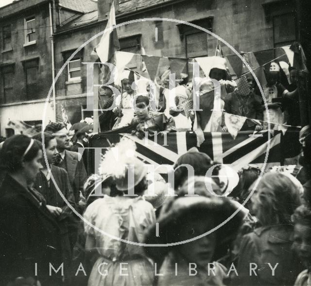 Coronation Parade, Larkhall, Bath 1953