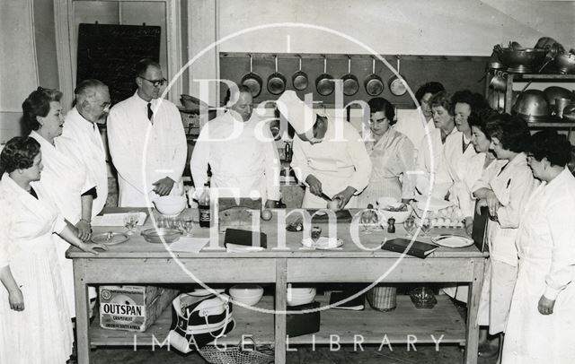 Bath Technical College Catering Class 1960s