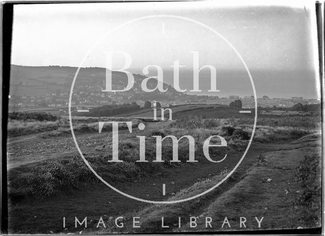 View of the landscape near Minehead, Somerset c.1920