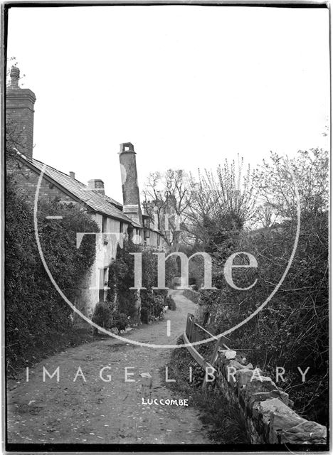 Luccombe near Minehead, Somerset c.1920