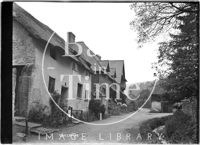 Luccombe near Minehead, Somerset c.1907