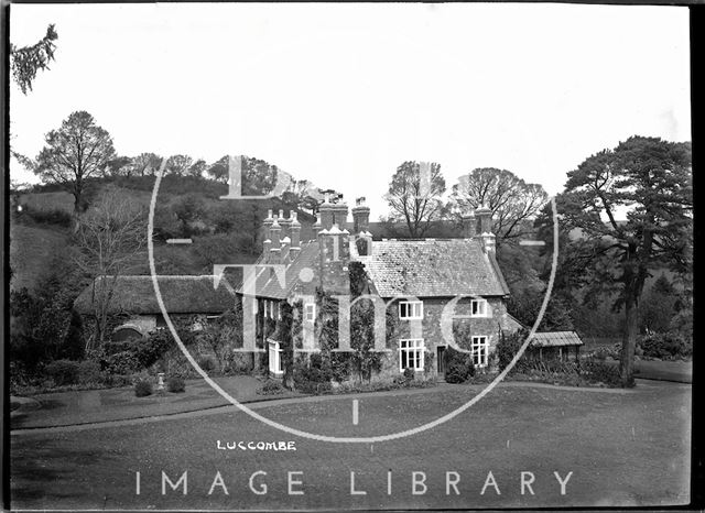 Luccombe near Minehead, Somerset c.1907