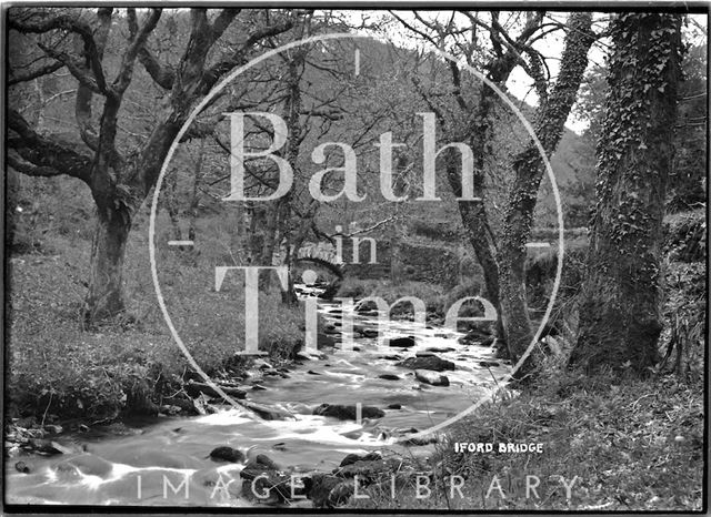 Iford Bridge near Lynton, Exmoor, Devon c.1922