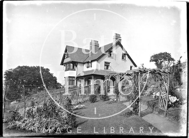 An unidentified house, possibly Knapp or Porlock, Somerset c.1930