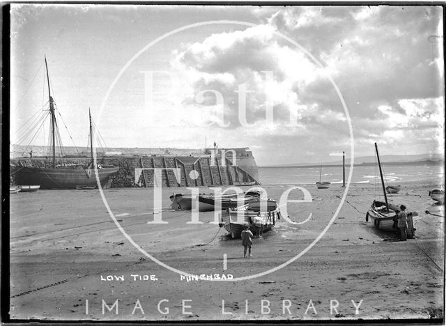 Low tide, Minehead, Somerset c.1927