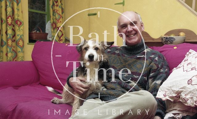 Ian Sutherland and his dog Max 1997