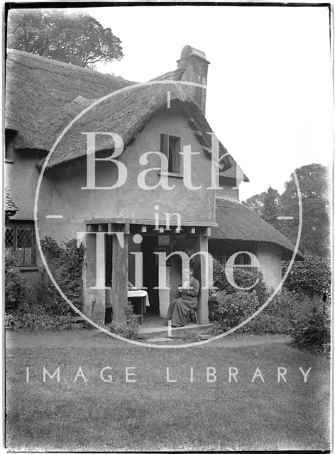 Thatched Cottage, Selworthy Green, Somerset near Minehead c.1910