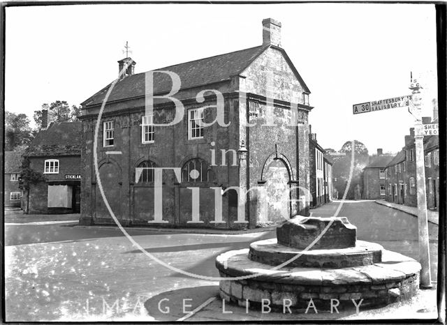 Ancient Guildhall, Milborne Port near Sherborne, Somerset c.1910