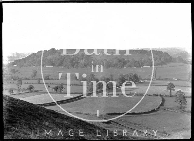 View of Cadbury Castle, Somerset c.1910