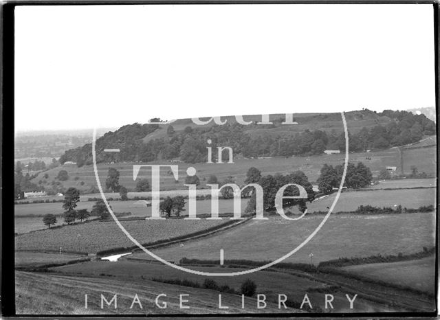 View of Cadbury Castle, Somerset c.1910