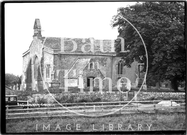 Church of St. John the Baptist, Inglesham, Wiltshire c.1910