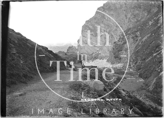 Heddon's Mouth near Lynmouth, Exmoor, Devon c.1920