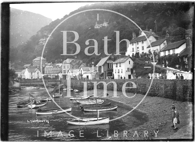 Seafront, Lynmouth, Exmoor, Devon c.1920