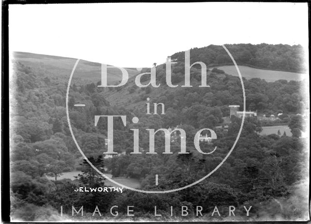 View of Selworthy near Minehead, Somerset c.1912