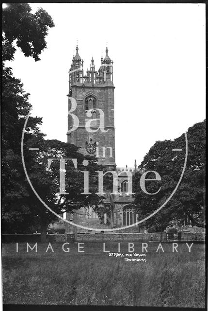 Church of St. Mary the Virgin, Thornbury, Somerset c.1930