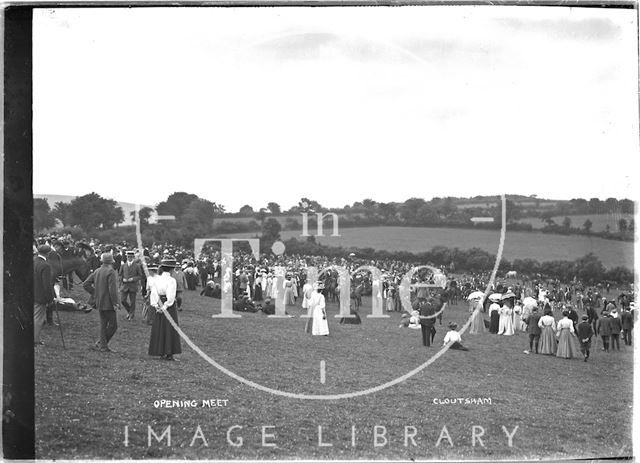 Opening Meet, Cloutsham near Minehead, Somerset 1909