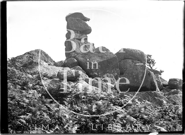 Bowerman's Nose, Hayne Down, Dartmoor, Devon 1928