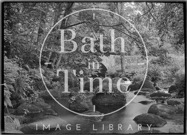 Holne Bridge, River Dart, Dartmoor, Devon c.1928