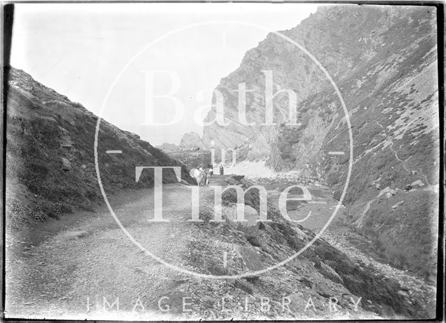 Heddon's Mouth near Lynmouth, Exmoor, Devon c.1920