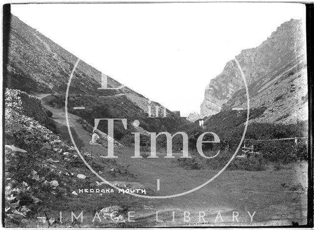 Heddon's Mouth near Lynmouth, Exmoor, Devon c.1920