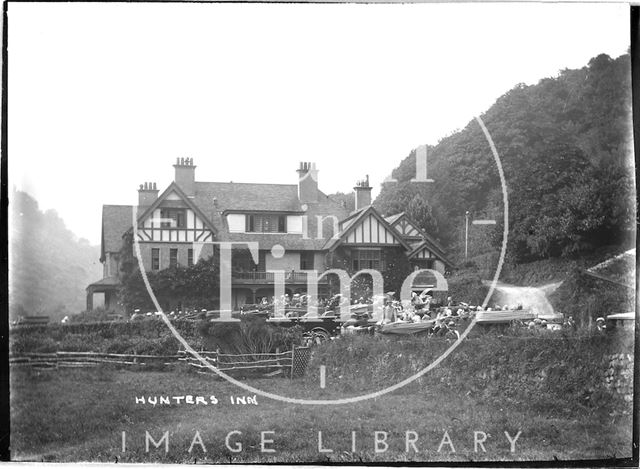 The Hunters Inn near Heddon's Mouth near Lynmouth, Exmoor, Devon c.1920