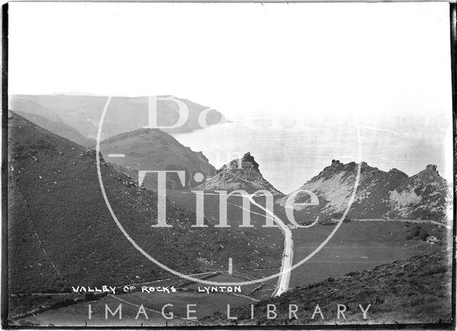 Valley of Rocks, Lynton near Lynmouth, Exmoor, Devon c.1920