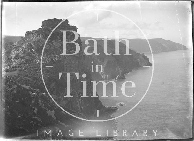 Cliffs near Lynmouth, Exmoor, Devon c.1920