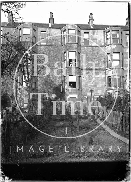 The rear of Belgrave Crescent, Bath c.1920