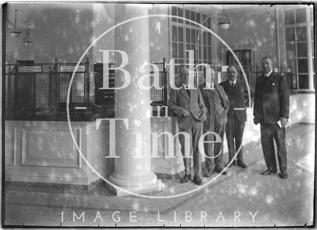 Interior of the old Bath Post Office c.1920