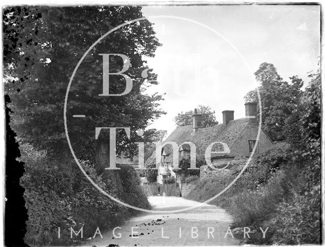 An unidentified village street c.1925